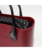 Sac O Bag rouge rubis - 40x10x30 cm
